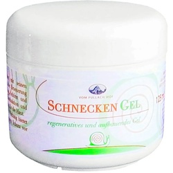 vom Pullach Hof Anti-Aging-Creme SCHNECKEN-GEL 125ml Schneckengel Hautcreme Anti Aging Creme 40, Balsam Lotion