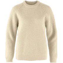 Fjällräven Övik Waffle Knit Strickpullover Light Beige M