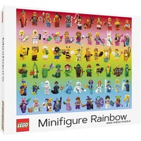 Euromic Lego Minifigure Rainbow 1000-Piece Puzzle