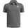 Under Armour Icon Kurzarm-poloshirt - Castlerock Light Heather / White - 14-16 Jahre