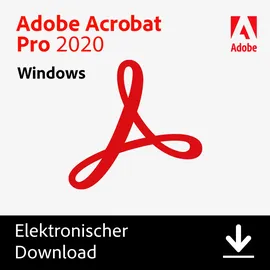 Adobe Acrobat Pro 2020 Win/ Mac ESD
