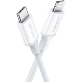 UGREEN USB-C auf Lightning 1 m Weiß