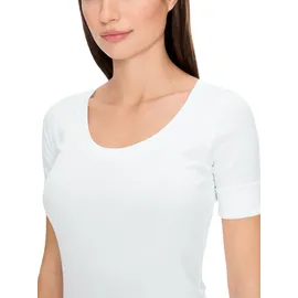 Marc Cain Basic T-Shirt Weiß 44