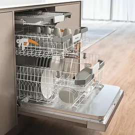 Miele G 7210 SCi Einbau-Geschirrspüler Edelstahl CleanSteel
