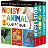 Tiger Tales Noisy Animal 3-Book Boxed Set: My First Touch and Feel Sound Books: Noisy Baby Animals; Noisy Farm; Noisy Animals