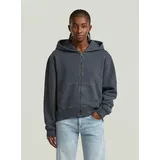 G-Star Damen Washed Zip Relaxed Sweatshirt - L