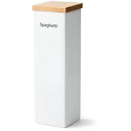 Continenta Vorratsdose Spaghetti weiß 10 x 10 x 34 cm 2,5 l