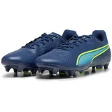 Puma King Match MxSG Stollen-Fußballschuhe 02 - persian blue/pro green/ultra blue 46.5