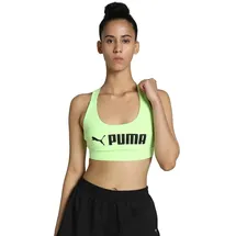 Puma Mid Impact Fit Grün/Schwarz M