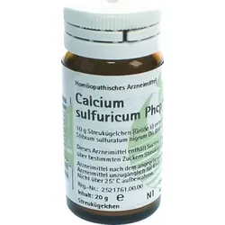 CALCIUM SULFURICUM PHCP Globuli 20 g Globuli