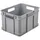 KEEEPER Aufbewahrungsbox Euro-Box M 35 x 27 x 22 cm 1-tlg. grau