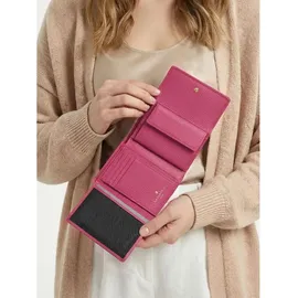lazarotti Bologna Leather Geldbörse Damen hot pink