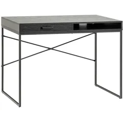 Ebuy24 Seaford Schreibtisch 1 Schublade schwarz.