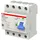 ABB Stotz S&J FI-Schutzschalter TypB 4P 63A, 300mA, 3kA, 4TE F204B-63/0, 3-4TE