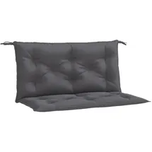 vidaXL Bankauflage 100 x 50 x 7 cm anthrazit 2 St.