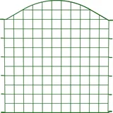 GAH Alberts Alberts Teich-Zaunfeld Bogen mittig oben 77,7 x 78,5 cm grün