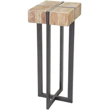 Mendler Blumentisch HWC-A15 100 x 32 x 32 cm Braun