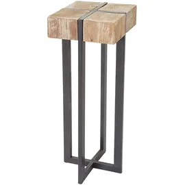 Mendler Blumentisch HWC-A15 100 x 32 x 32 cm Braun