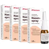 Redcare Nasenspray 4er-Pack 4x10 ml Spray