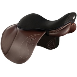 Acavallo Gelpolster Springsattel Dri-Lex 10mm - schwarz, M