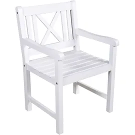 Garden Pleasure Gartenmöbel-Set Malmö 5-teilig Weiß FSC®