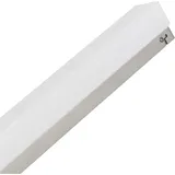Muller Licht Led Wandleuchte, 10w, 750lm, 3000k, 60cm, warmweiß, silber