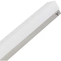 Muller Licht Led Wandleuchte, 10w, 750lm, 3000k, 60cm, warmweiß, silber