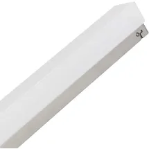 Muller Licht Led Wandleuchte, 10w, 750lm, 3000k, 60cm, warmweiß, silber