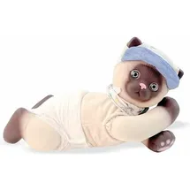 Berjuan Anireal Zimtfarbener Mops Welpenpuppe 35 Cm - Beige