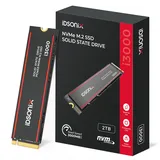 iDsonix i3000 2TB SSD M.2 2280 PCIe Gen 3.0 NVMe Internal Solid State Drive, Read Speeds up to 3100MB/s, Dynamischer QLC-Cache, für den professionellen Büroeinsatz, kompatibel mit Laptop und Desktop