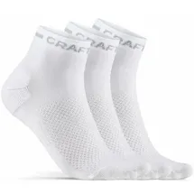 Craft Core Dry Mid Socken 3 Paare Weiß 40-42