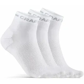 Craft Core Dry Mid Socken 3 Paare Weiß 40-42