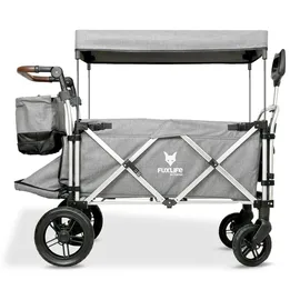 FUXTEC Fuxlife Luxus Bollerwagen FX-CTL950 Premium Grau