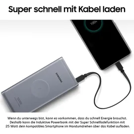Samsung Induktive Powerbank EB-U3300 - Grau