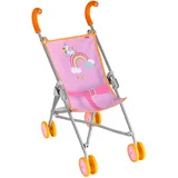 HABA Puppenbuggy Regenbogen rosa