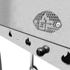 Grillpeter Mangal Batyr Deluxe Edelstahl mit Abdeckhaube