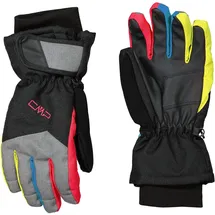 CMP Twill-Skihandschuhe Schwarz/B.Jewel-Erdbeere 4,5