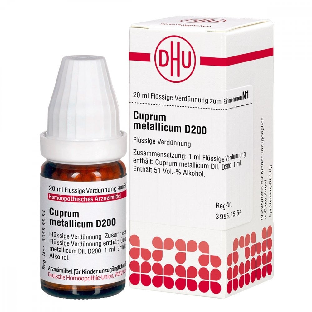 Cuprum Metallicum D200 Dilution