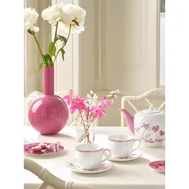 Pip Studio Jolie Dots Gold Pink Tasse mit Untertasse 280ml