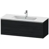 Duravit Waschtischunterschrank D-Neo 121x46,2cm, chr/Eiche sw, 1 Ausz., wandhängend