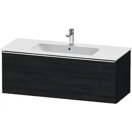 Duravit Waschtischunterschrank D-Neo 121x46,2cm, chr/Eiche sw, 1 Ausz., wandhängend
