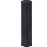 vidaXL Teppich, Rechteckig Schwarz 80x300 cm Bambus