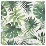 Papstar Servietten, 3-lagig 1/4-Falz 33 cm x 33 cm "Monstera"