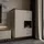 Forte Highboard 100,1 x 142,9 x 41,2 cm Beige / Valencia Eiche
