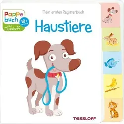 TESSLOFF 378864031 Mein erstes Registerbuch. Haustiere