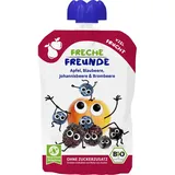 Erdbär Freche Freunde Bio Apfel, Blaubeere, Johannisbeere & Brombeere 100 g