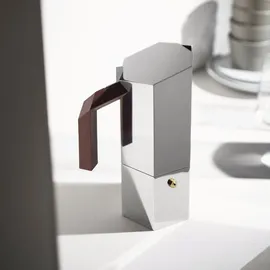 Alessi Menhir Espressokocher für 3 Tassen, Edelstahl