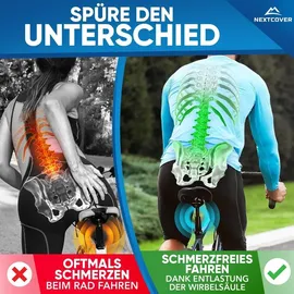 NEXTCOVER NEXTCOVER® Sattelstütze gefedert - Das Original - mit [Comfort-Spring] Technologie Einheitsfarbe 30,9 mm