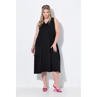 MIAMODA Midikleid A-Linie Schwarz 52