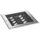 Brumberg Bodeneinbauleuchte 14676223 eckig Aluminium Edelstahl Glas